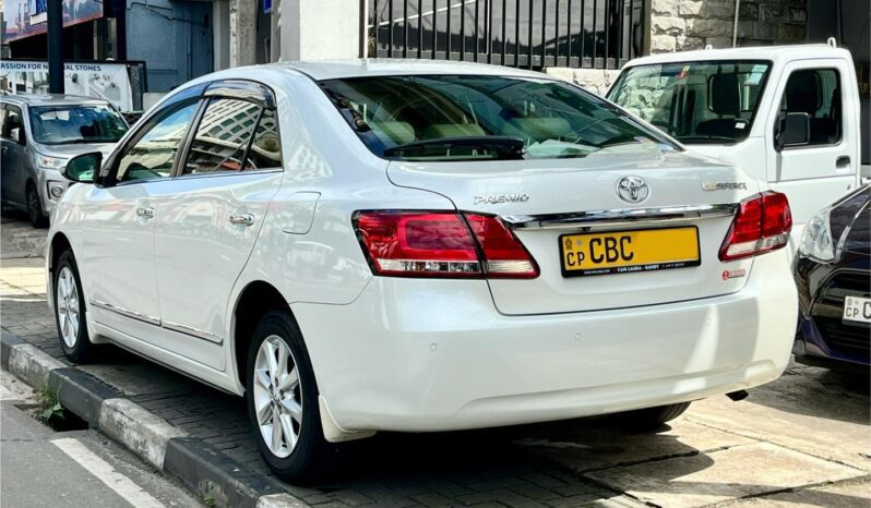 Toyota Premio G Superior 2018 full